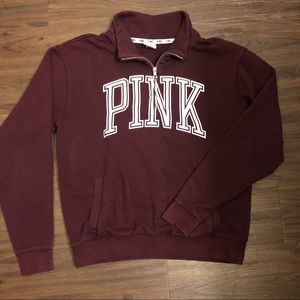 Victoria Secret Pink Half Zip Jacket / Sweater